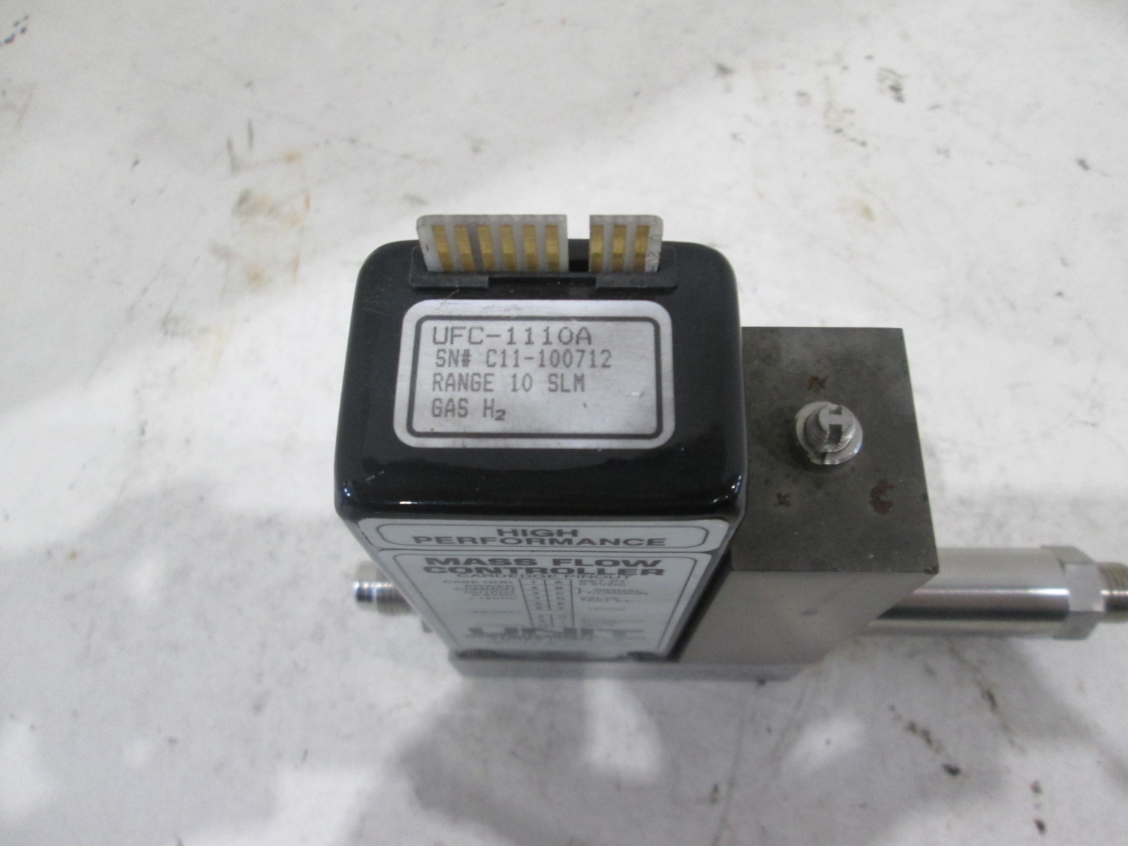 Unit, UFC-1110A, Range 10 SLM, Gas H2, Used