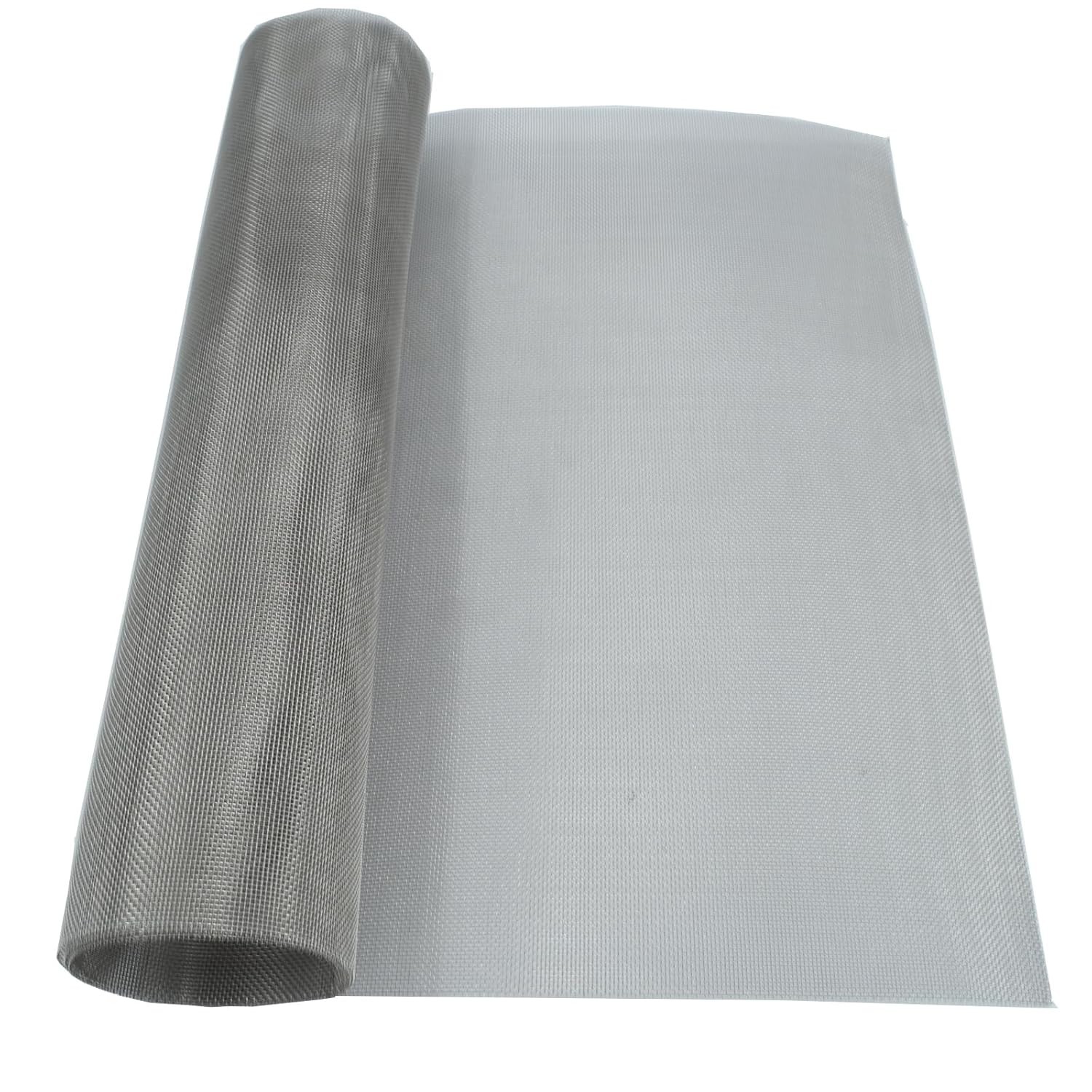Versatile 304 Stainless Steel Mesh Screen 15.7″x47.2″ – Ideal for Home & Garden