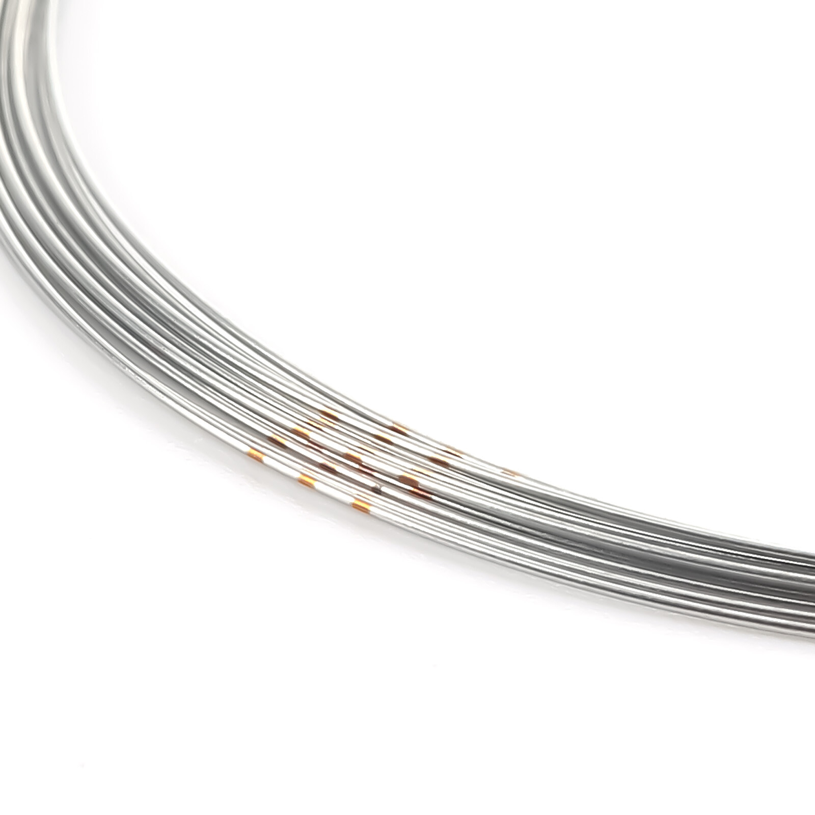 10PCS Ortho Archwire Natural Stainless Steel Form Round Rectangular Full Sizes