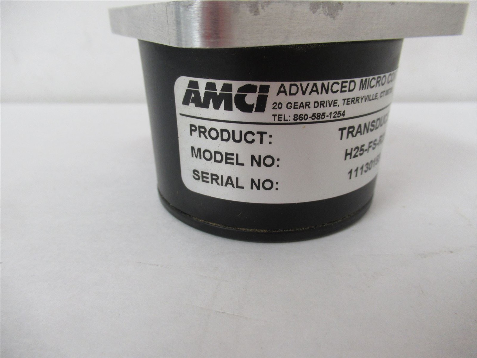 252090 New-No Box; AMCI H25-FS-R3N Resolver Transducer 3/8″ Shaft NEMA 4 Rated