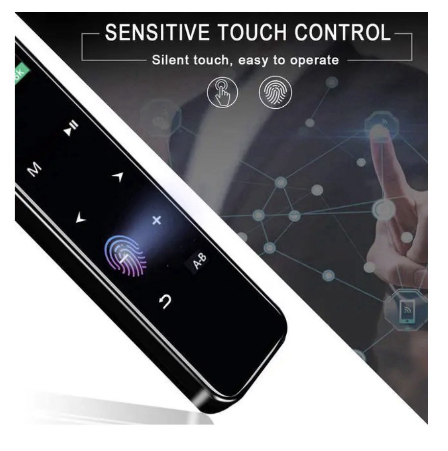 Homder 16GB Digital Voice Recorder Touch Screen 1536kbps Audio Dictaphone TF15