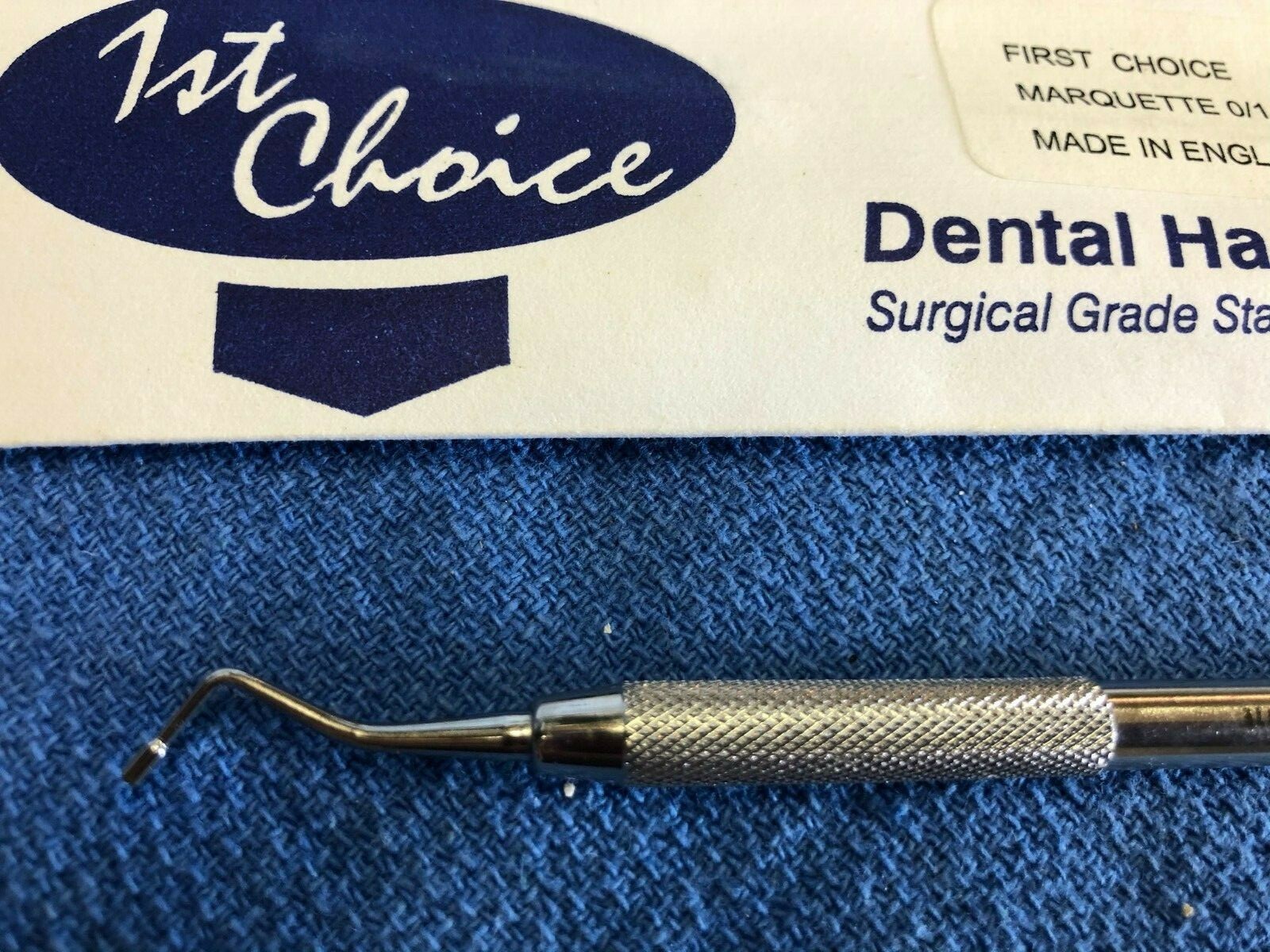 Dental Instrument Marquette 0/1- Made in England 1st Choice New Stainless-Steel