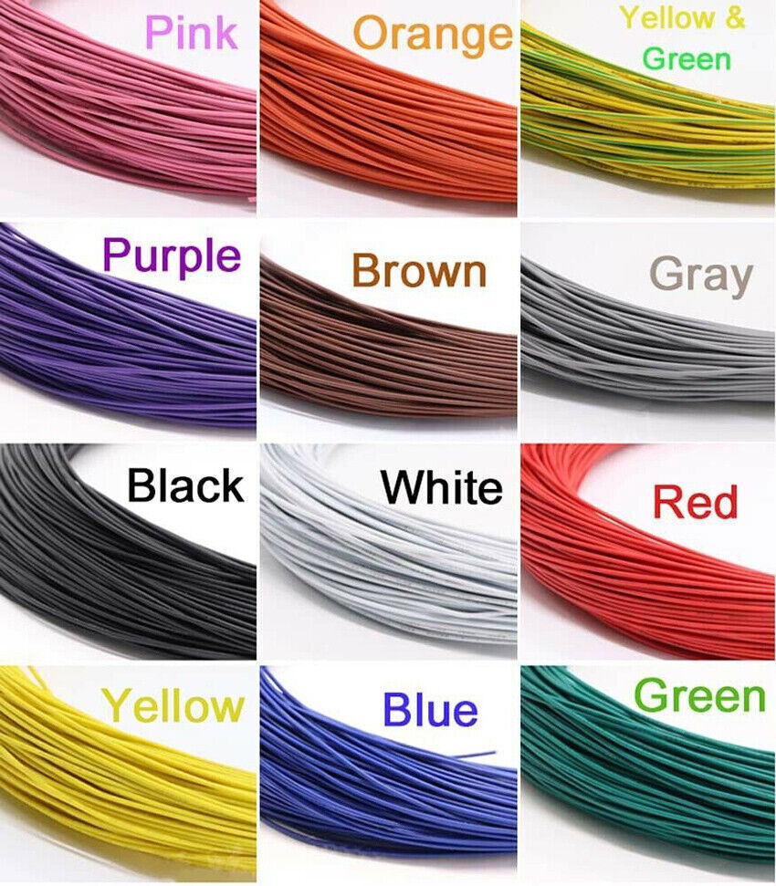 26/28/30/32 AWG UL1571 Flexible PVC Electrical Wire Cable Tinned Copper Stranded