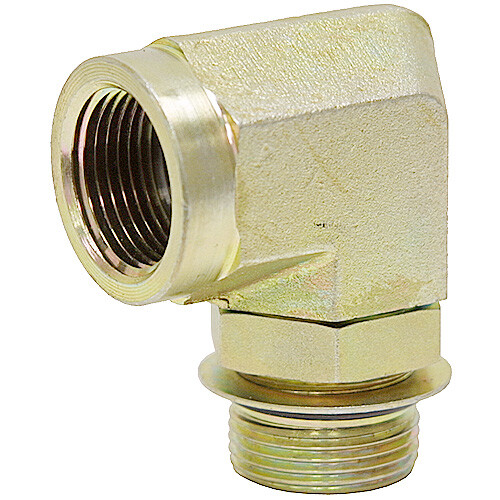 SAE 6 Male x 1/4″ NPT Female 90 Degree Elbow 6805-06-04 Adapter 9-6805-6-4