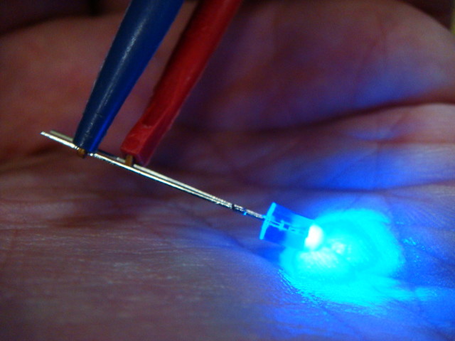 250 BLUE LED’s in 3.6mm pkg – Agilent LB99 – NEW and UNUSED