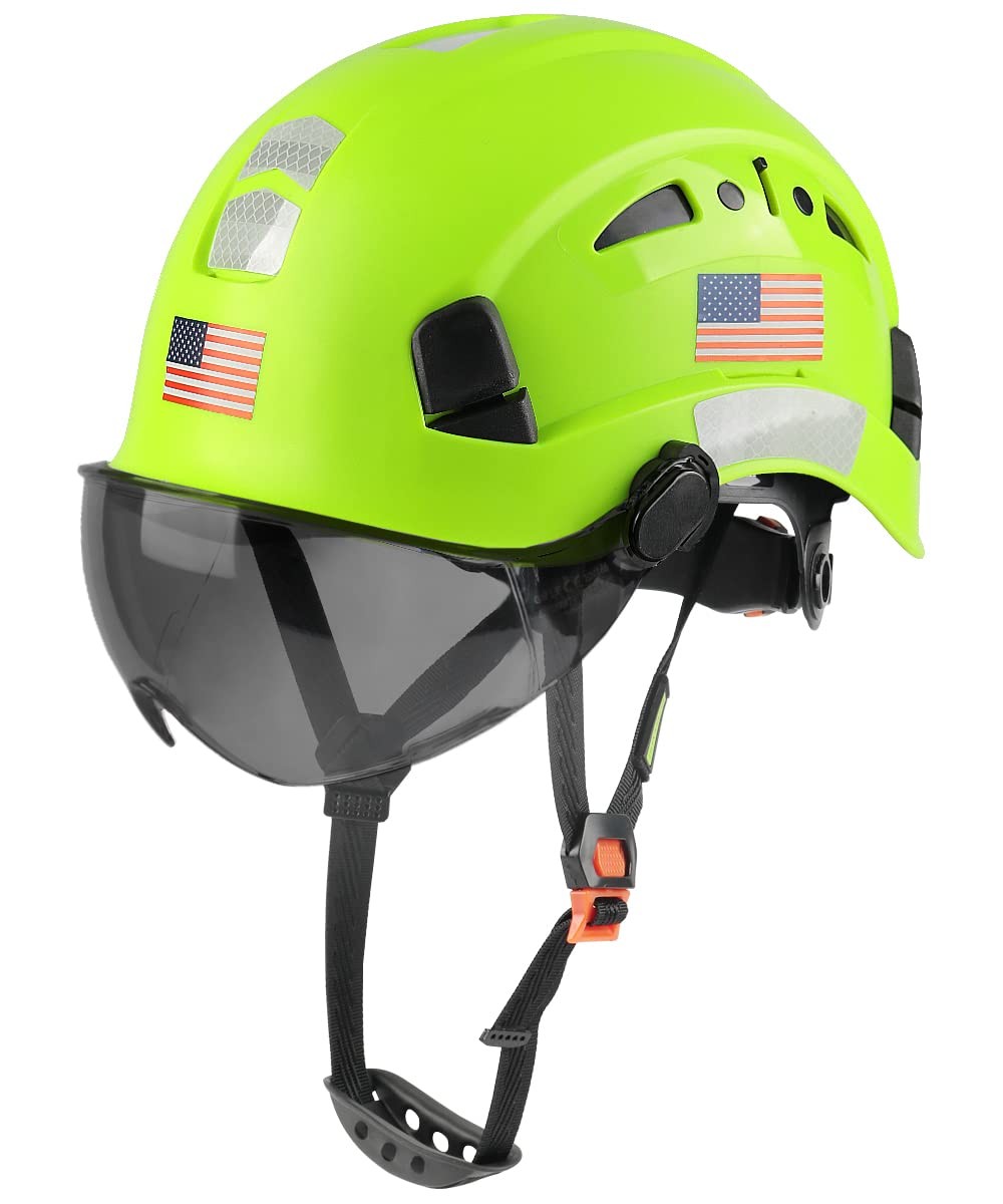 Casco De Seguridad Ajustable Con Suspension De 6 Puntos Para Trabajo