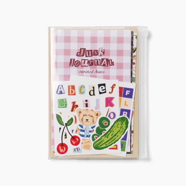 5.875"x8.25" Junk Journal Starter Kit 60 Pages