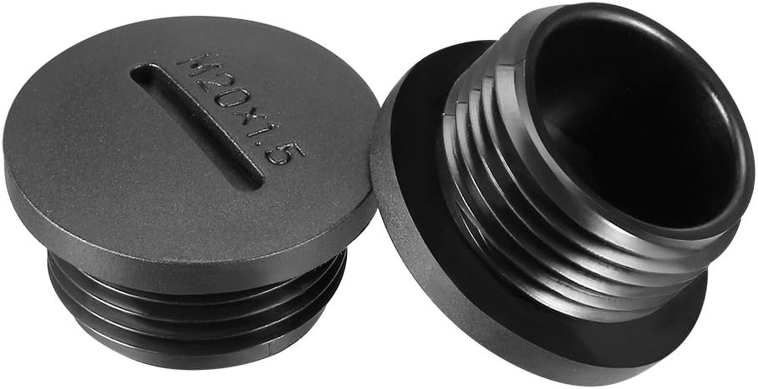 Hold Plugs,10pcs M20x1.5mm Nylon Male Threaded Cable Gland Screw End Cap Cover B