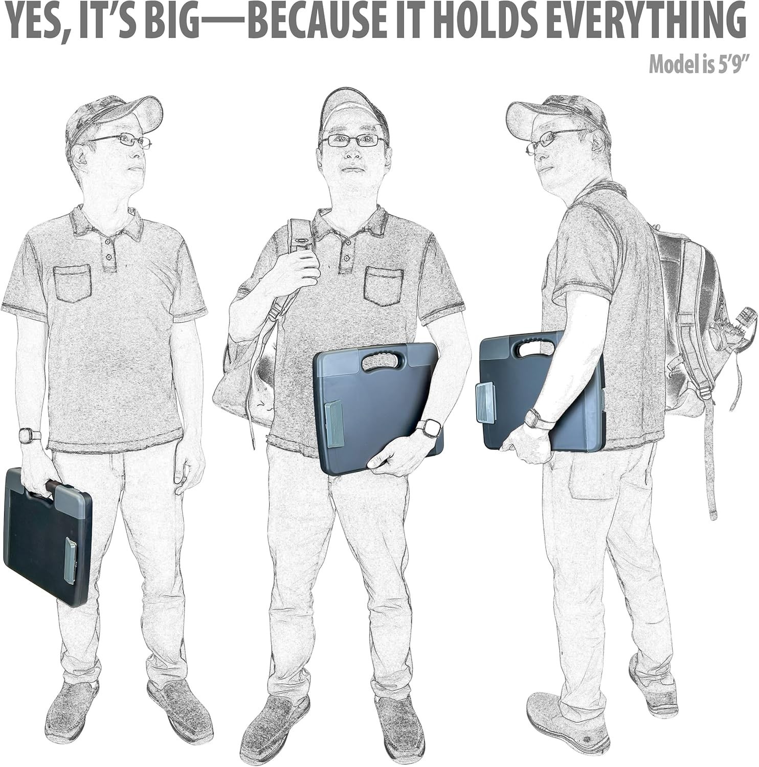 Lightweight A4 Clipboard Storage Case with Strong Metal Clip for Everyday Use