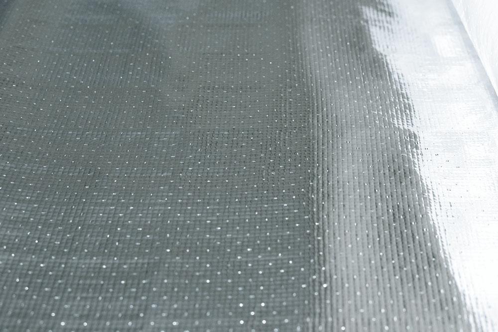 Single-Sided Radiant Barrier Foil + White Perforated 48″ wide (1000sqft)