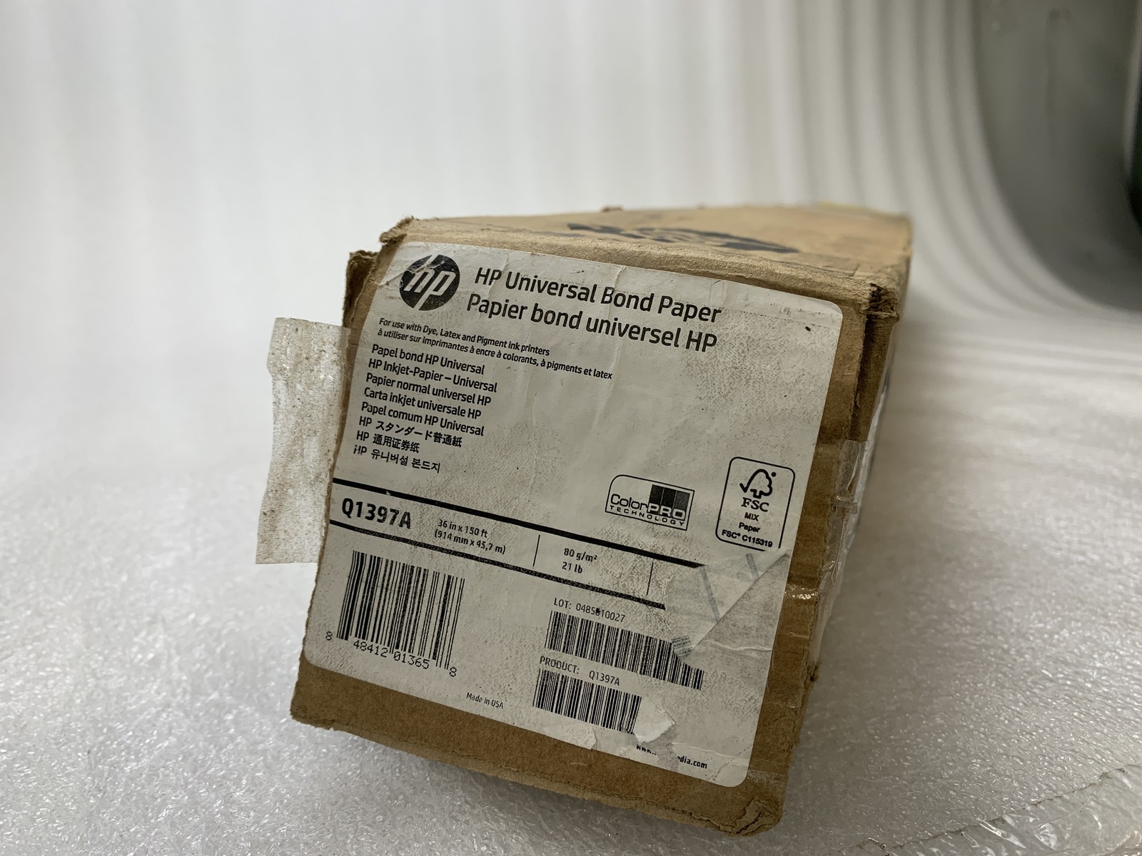 HP Universal Bond Paper bond Q1397A 36 in x 150 ft 80 g/m² 21 lb