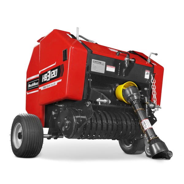 MechMaxx Hay Baler & Hay Rake Tedder & Disc Mower Bundle, HB3120, HT100, DM6