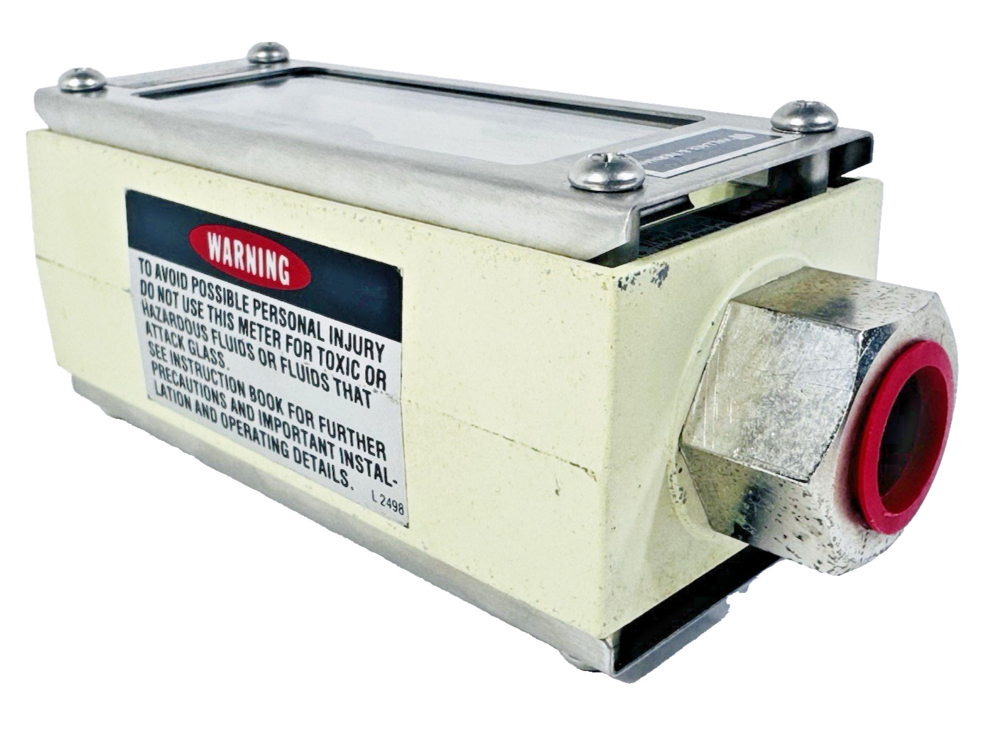 Wallace & Tiernan 5510A01108XX5 Flow Meter 0-5 GPM & Percent of Flow 0-100%