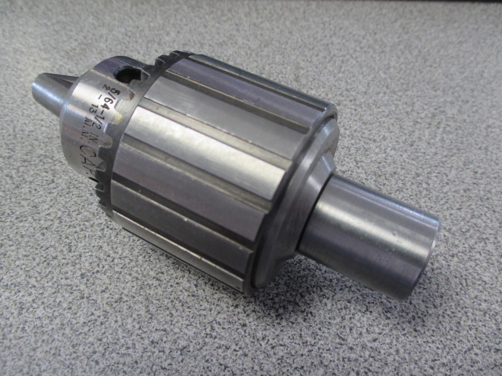 NEW #33BA 1/2-20 Jacobs 1/2″ Drill Chuck with 3/4″ Notched Mag Drill Arbor