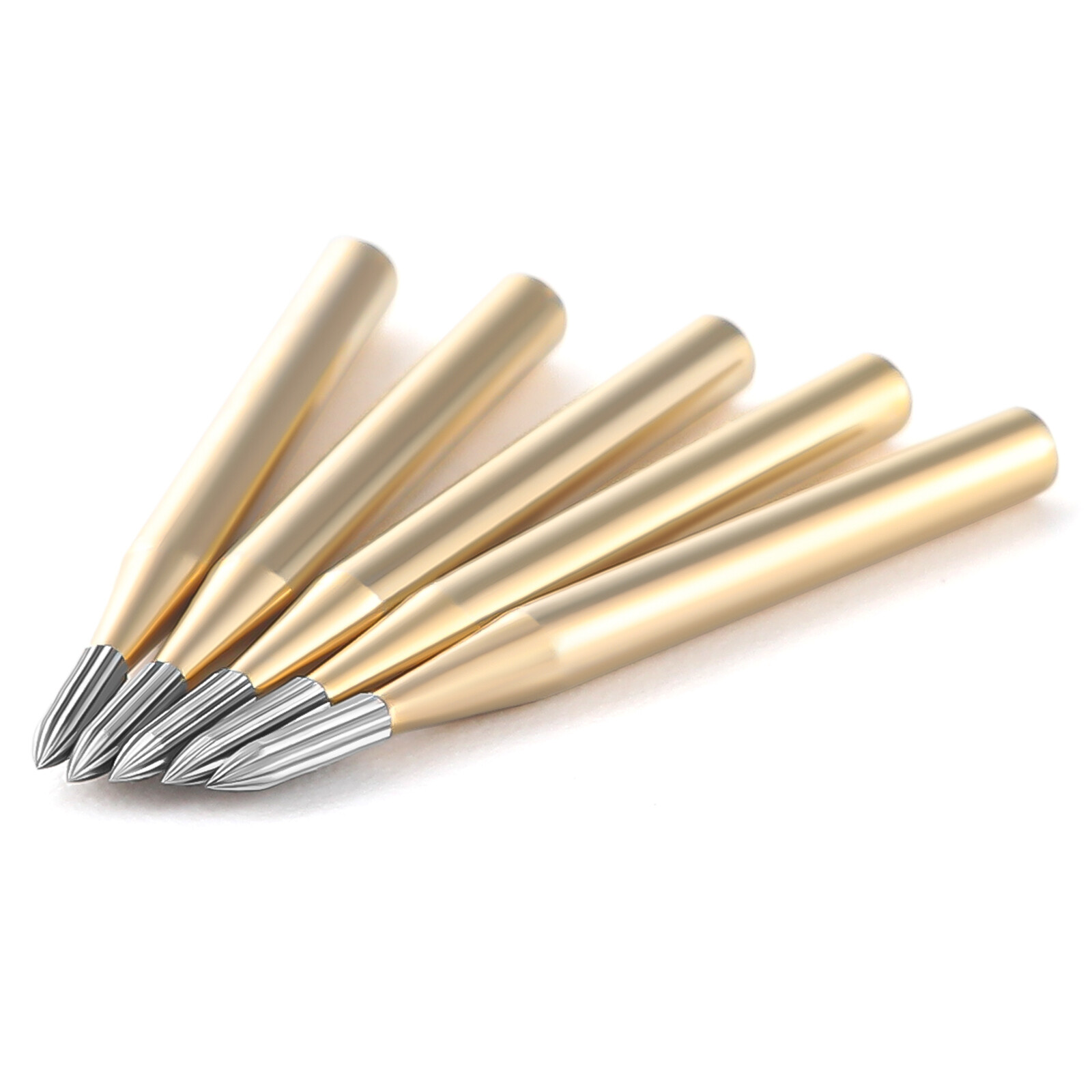JMU Dental Orthodontic Trimming and Finishing Carbide Burs Need Egg for HP, 5PCS