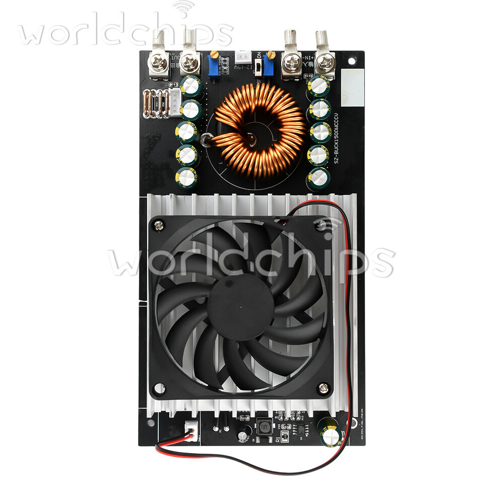 1500W DC-DC Step-down Module Adjustable Power Supply Module 15V-90V to 2.5V-72V