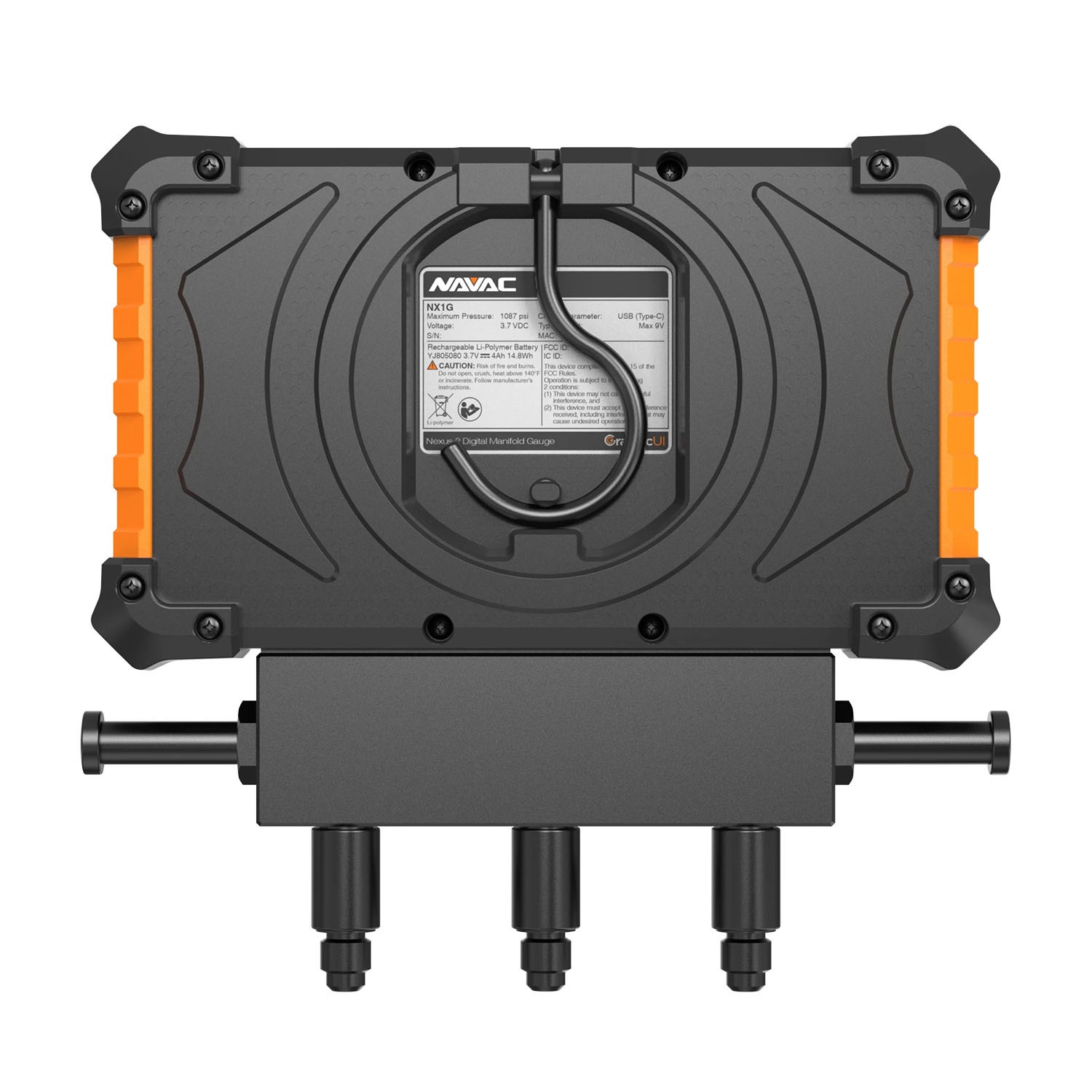 NAVAC NX1G 2-Valve NEXUS 2 Digital Manifold Gauge, NST1/NST2