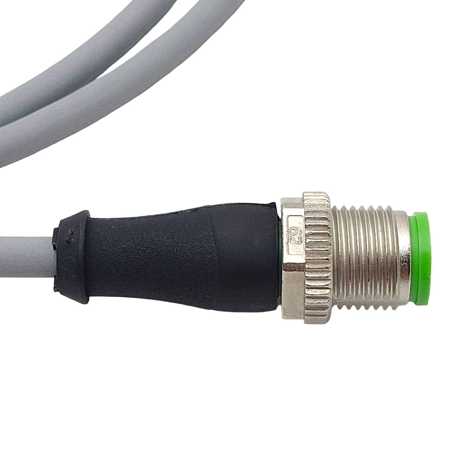 Balluff BCC0JZ1 Cordset, 4-Pin M12 Male x 4-Pin M12 Female, 12A 63VAC/DC, 1m