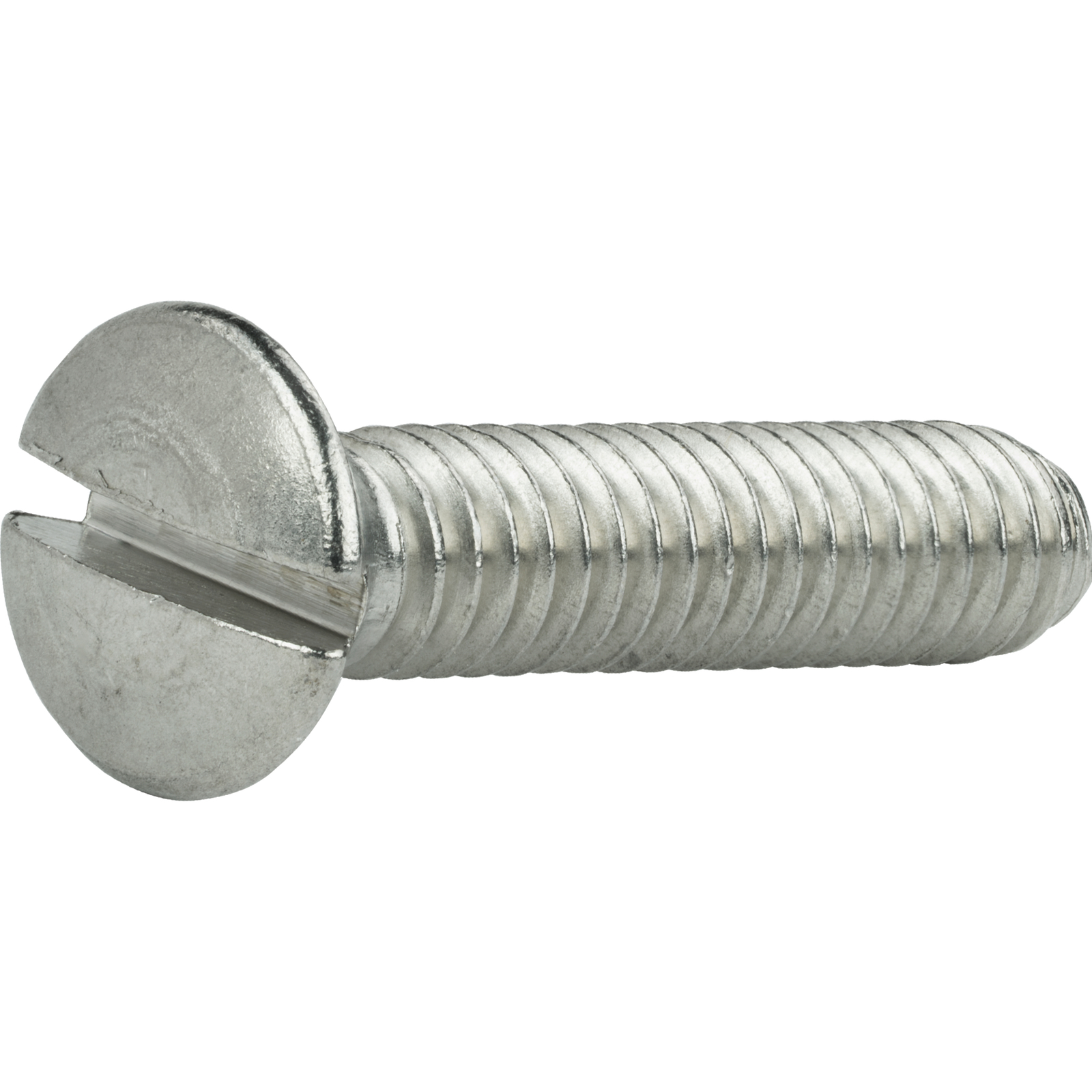 8-32 Slotted Oval Head Countersunk Machine Screws Stainless Steel 18-8 All Sizes