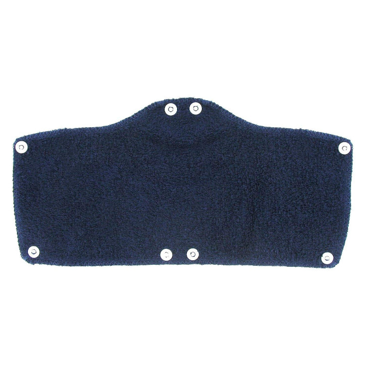 Occunomix 870 Navy Snap-On Hard Hat Sweatband, Terry Cloth
