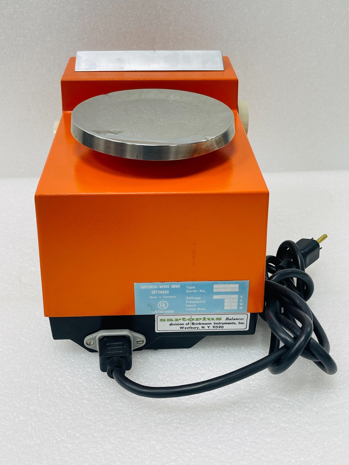 Sartorius Type 1104 SARTORIUS-WERKE GMBH w/ Power Cord – Used