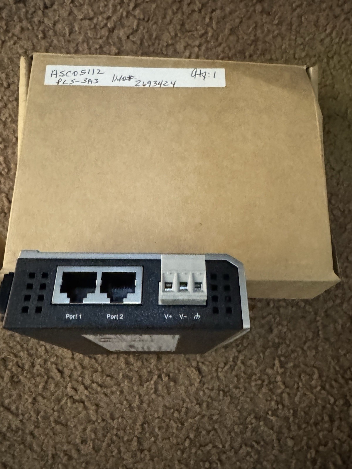 ASCO 5112 2 Port Ethernet Module