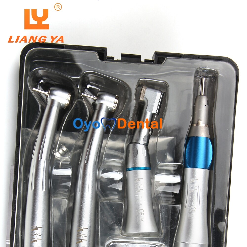 Dental Low & High Speed Handpiece Set for Greeloy Portable Mobile Dental Unit