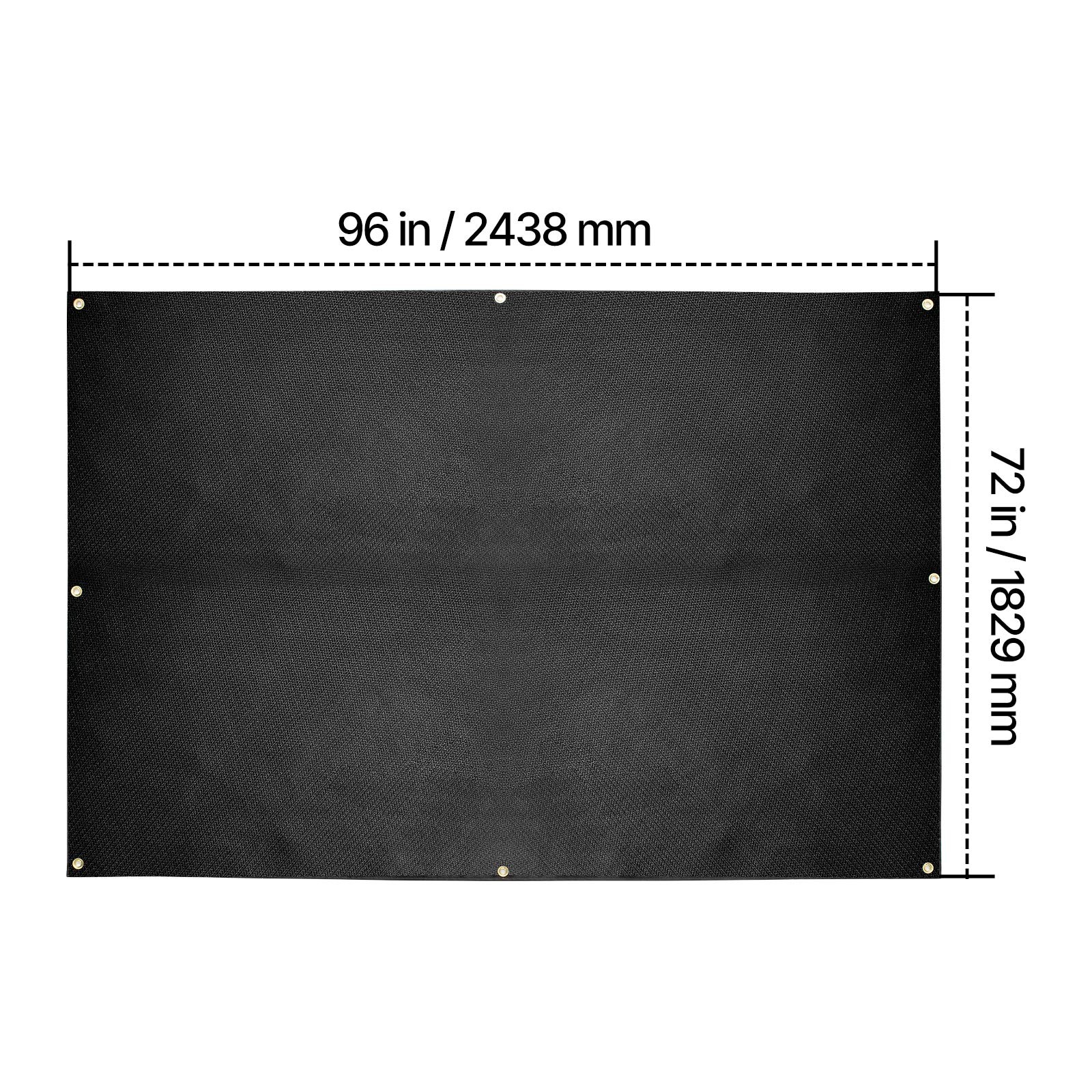 Uimoso 6 x 8FT Silicone-Coated Fiberglass Welding Blanket,Resistant up to 1800°F