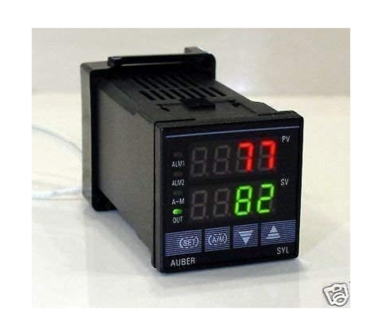 PID Temperature Controller,W/ 30 RAMP / SOAK,SSR Output, SYL-2352P Black