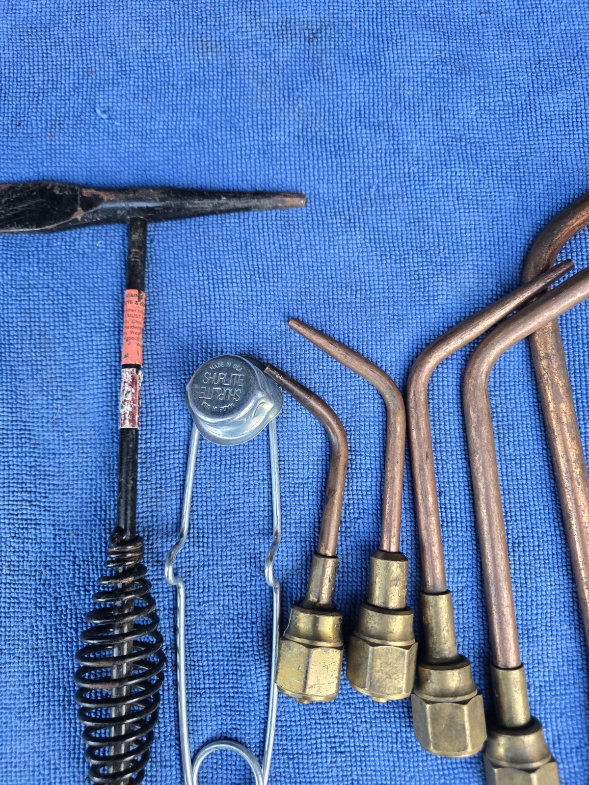 Victor Brazing Tips Lot With Rosebud Attachment And Striker