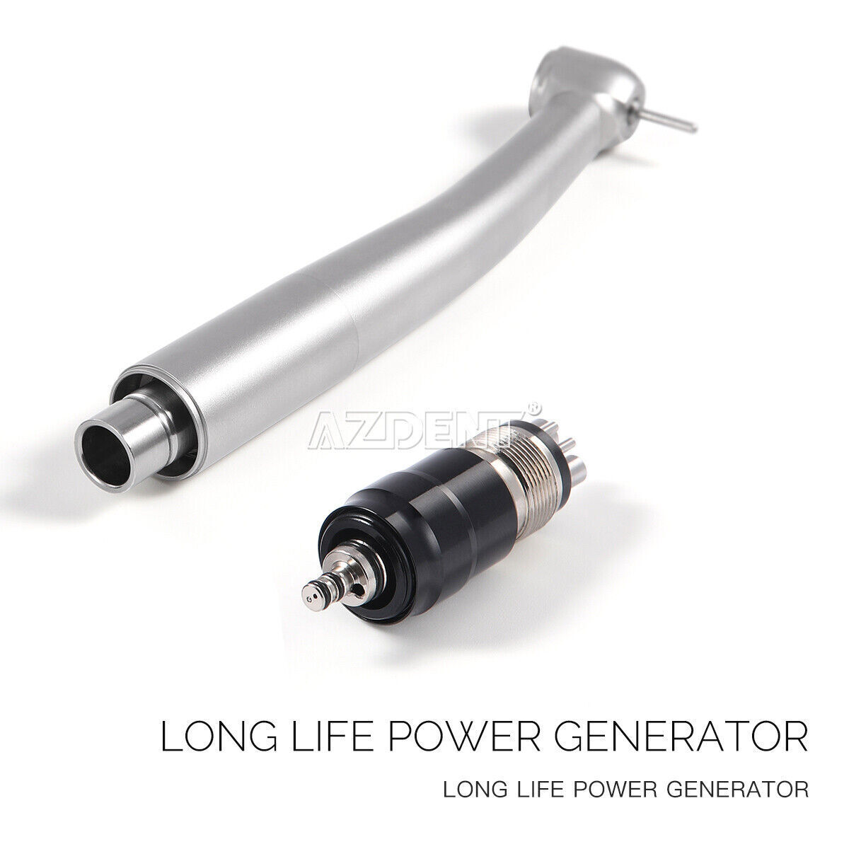 Dental LED E-generator High Speed Optic Handpiece with Quick Coupler 4Holes