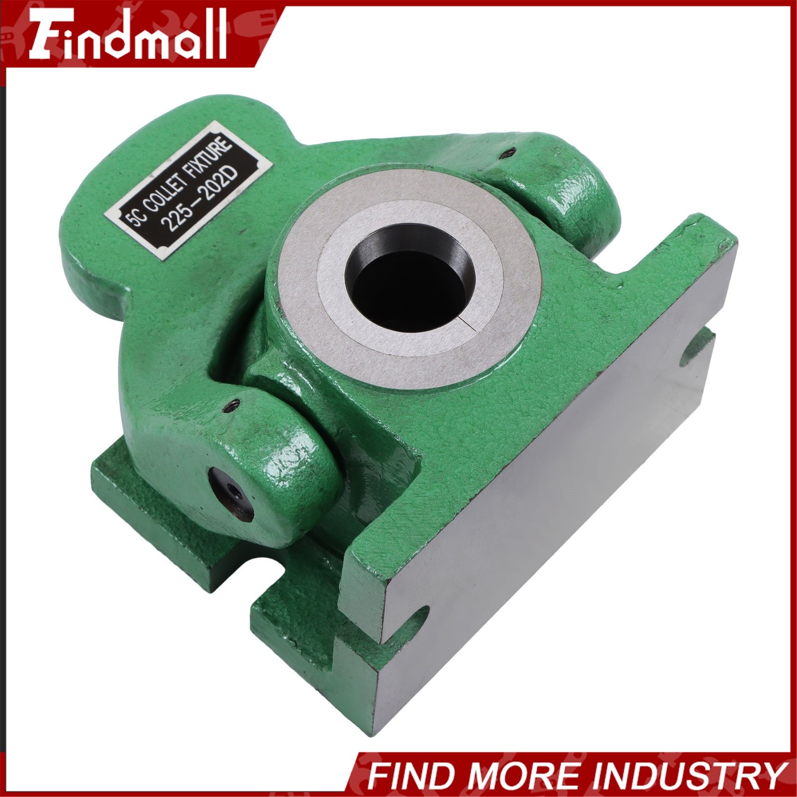 Findmall 5C Collet Fixture Dead Length Chuck Fixture Horizontal Vertical Mill