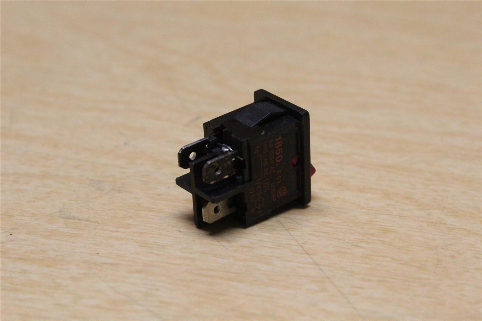 Unknown Brand Rocker Switch Red 1850 1123 *FREE SHIPPING*