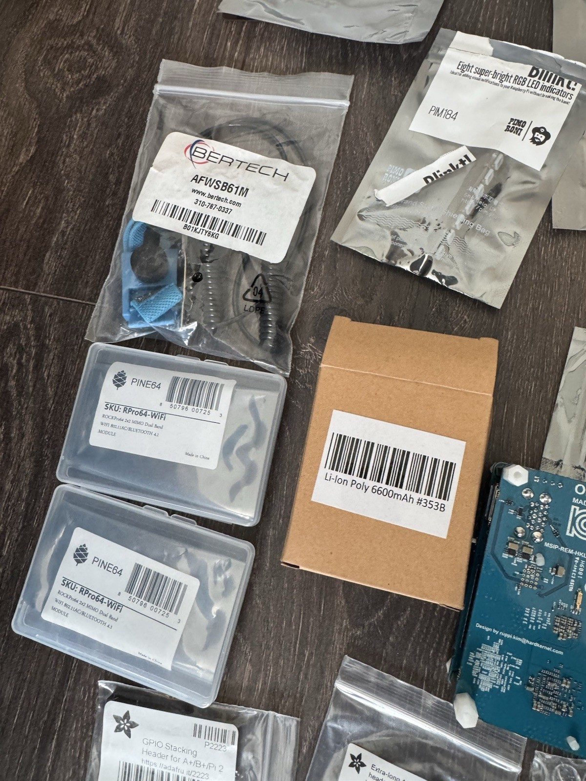 Adafruit Raspberry Pi ODROID XU4 Electronics Maker Developer Lot Bundle GPIO SBC