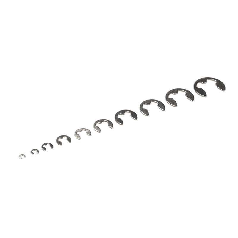 200PCS E Clips C Circlip Retaining Ring Assorted 1.5 – 10mm Stainless Steel Kit