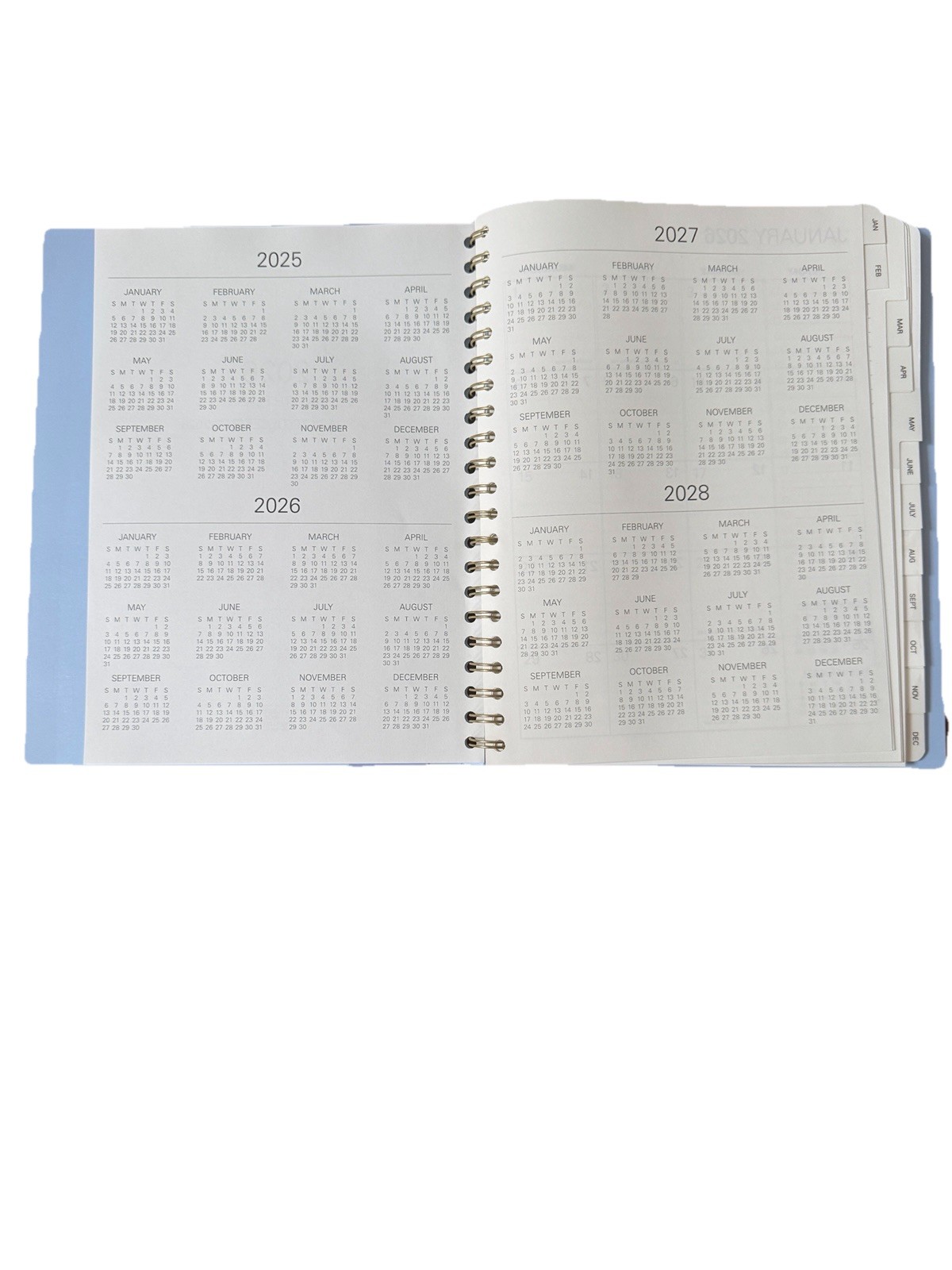 2026 Planner Orange Circle Studio 12 Months Planner Jan-Dec 2026 11×9” X- Large