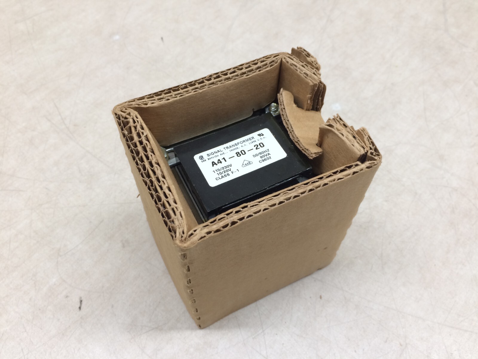 Signal Transformer A41-80-20 115/230V 10/20V 50/60Hz 80VA C9632 Bel A41 Series