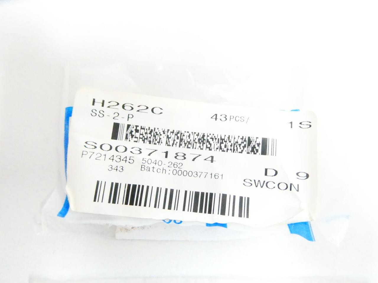 Pack Of 43 Swagelok SS-2-P Stainless Pipe Plug 1/8in Npt