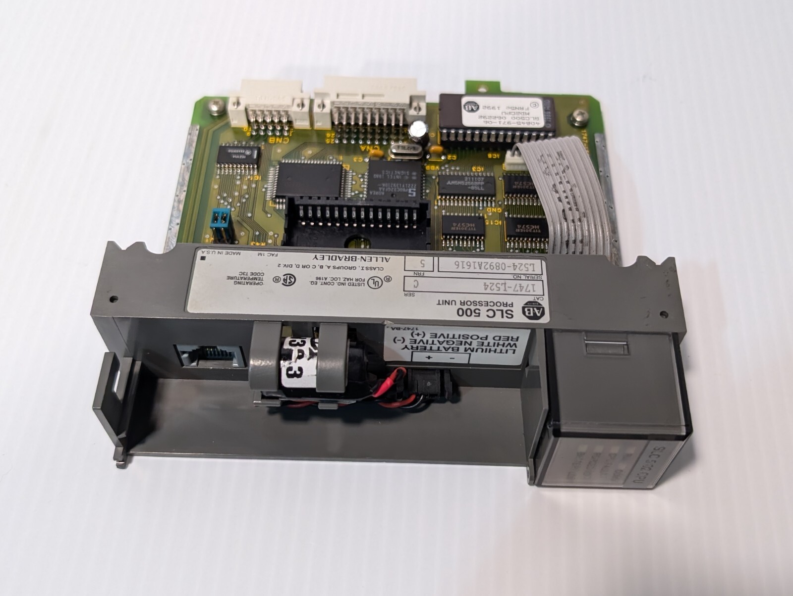 Allen Bradley 1747-L524 CPU Processor Unit Module, SLC 500