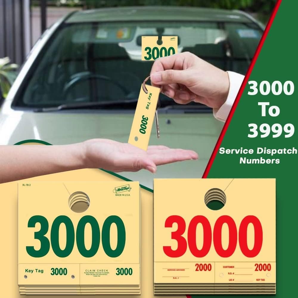 Service Dispatch Numbers 3000-3999 RL78 Style