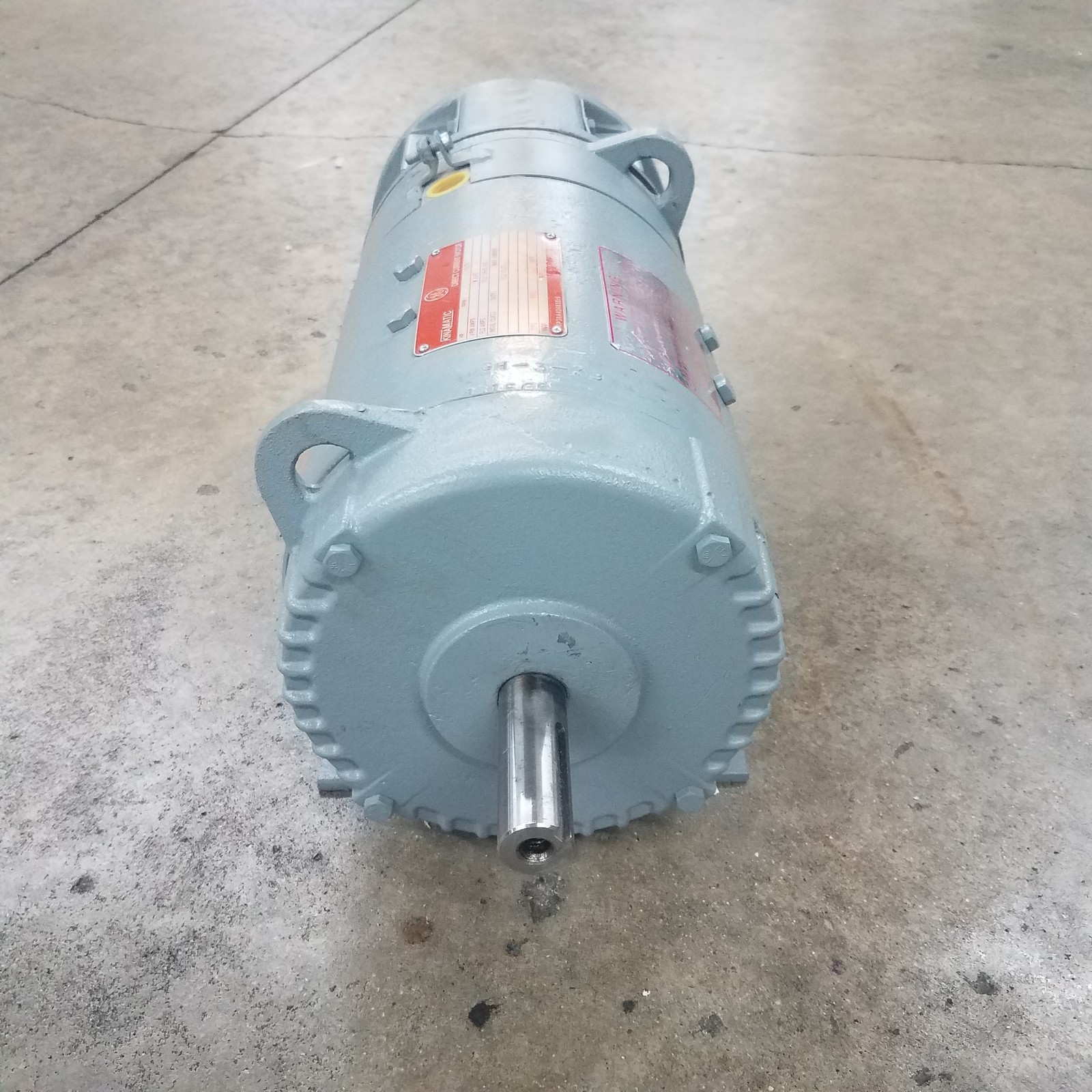General Electric Kinamatic 5CD144SA805B801, DC Motor, 2HP, 1750 RPM, ENCL: TENV