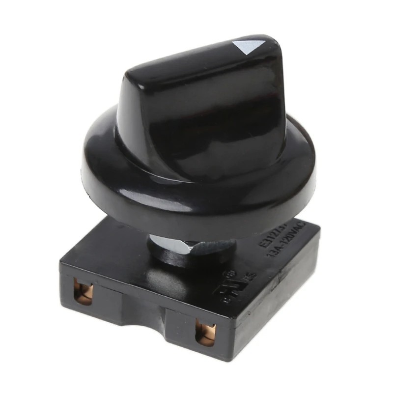 4 Position 3 Speed Fan Switch Rotary Controller with Knob 13A 250V