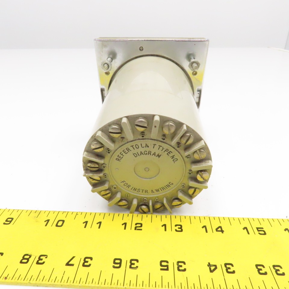 Eagle Signal HQ901A6 Percentage Timer Panel Meter 0-100% @ 15 Seconds 120V
