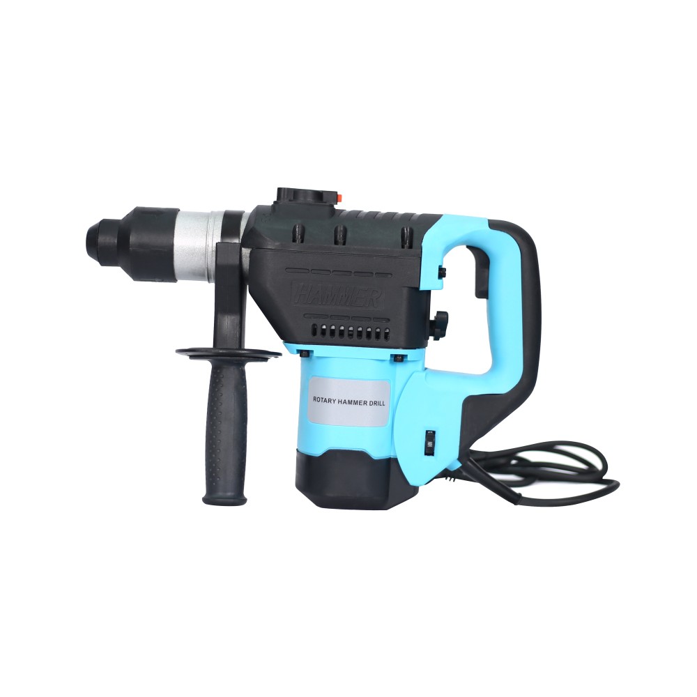Rotary Hammer 1100W(Blue + Black 1-1/2″ SDS Plus Rotary Hammer Drill 3 Functions