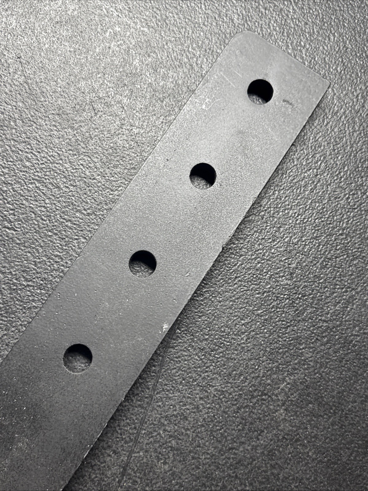 BOX BLADE 16-INCH RIPPER SHANK 5-HOLE BOX SCRAPER SHANK, BLACK