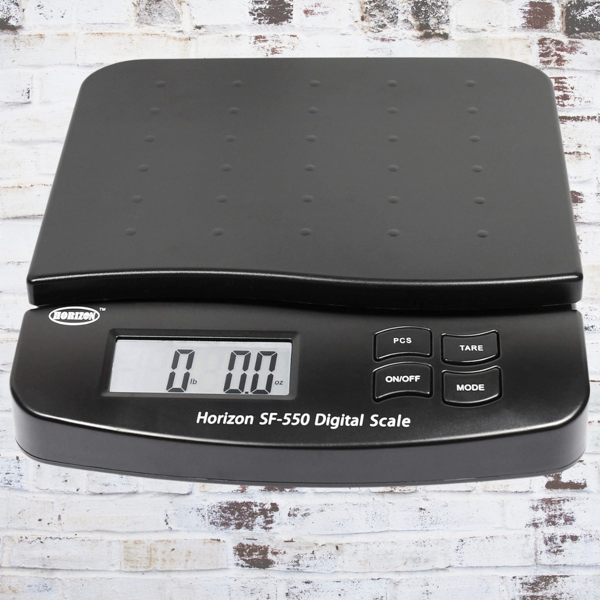 Horizon 66LB x 0.1oz Digital Postal Shipping Scale SF-550 V4 Desktop Scale Black
