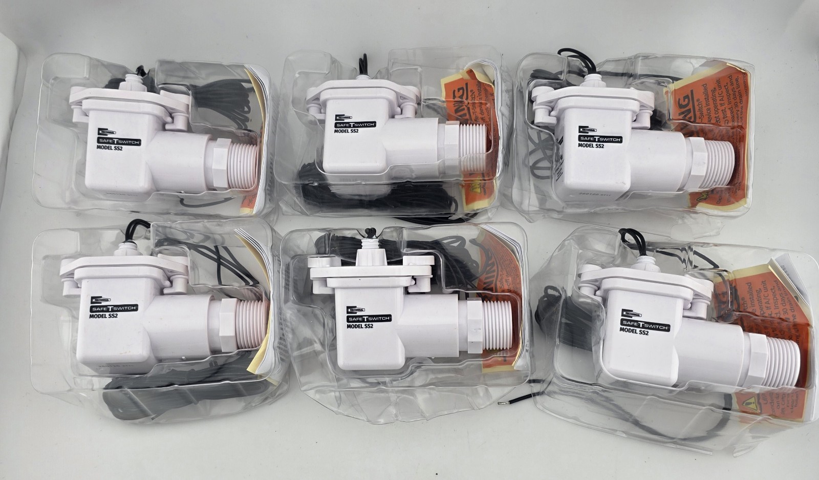 Lot Of 6 SAFE-T-SWITCH SS2 #97087 Condensate Overflow shut-off