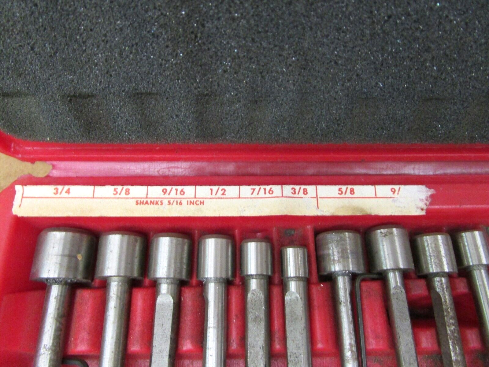 Cleveland Set No. 39 Counterbores & Spot Facers 1/4 thru 1 Inch by 16ths 50676HI