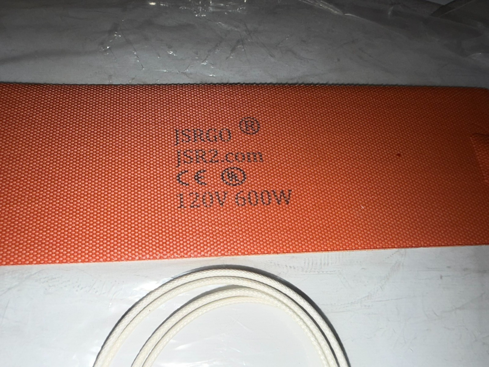 120V 600W Silicone Flexible Heater Pad 12 x 4 inch NEW