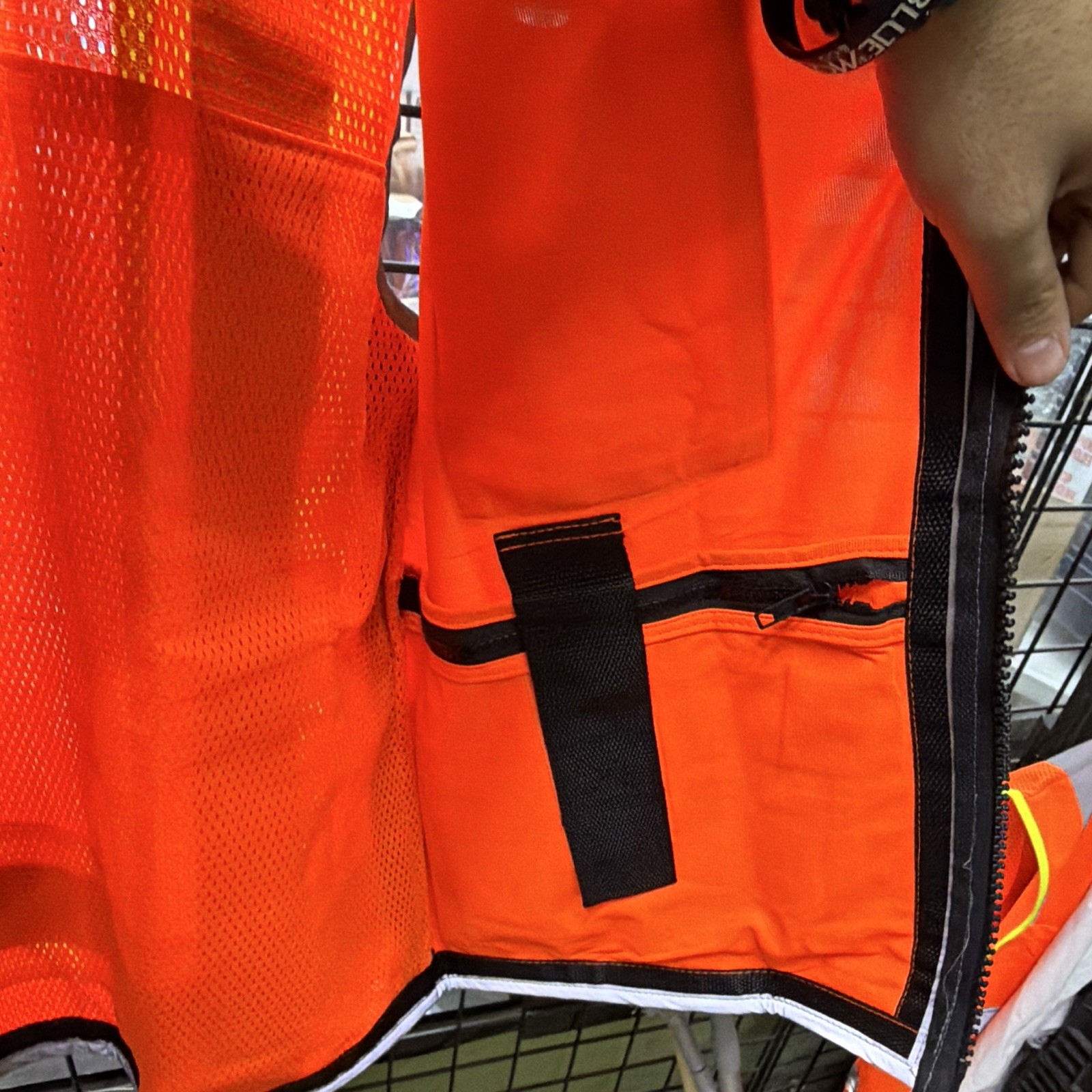 XGLOW SV822 Hi-Visibility Orange Safety Vest Size L Reflective ANSI Class 2